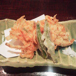 りょうりや 御旅屋 - 桜海老天ぷら+