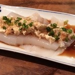 活麺富蔵 - イカ刺し　※2014年12月