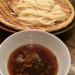 活麺富蔵 - なめこ汁のつけ麺　※2014年12月