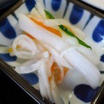 みさき - 大根の漬物は自家製