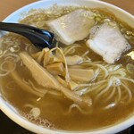 更科 - 相方は大好きに「中華そば」をチョイス！