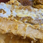 更科 - お肉も厚いのが伝わりますか？