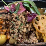 旧ヤム邸 - 鶏キーマカレー（中）