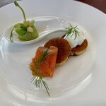 オールデイダイニングリバティー (ホテルボストンプラザ草津びわ湖) - 前菜：スタンド2