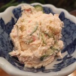 安来寿し - カニサラダは蟹が凄い