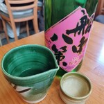 小鉢と日本酒 たとえば。 - そして、、、飲〜む！！！笑