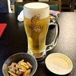 Izakaya Shinzan - 生啤酒