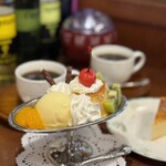 シマノコーヒー 大正館 - プリンアラモード