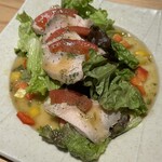 炭火焼鳥しげ - しげサラダ