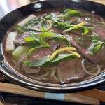 楽 - 料理写真:鹿肉蕎麦