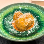 心一 - 里芋とカニクリームコロッケ