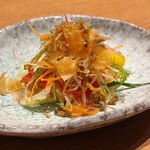 包丁一代 ゆかい - フルーツトマトとじゃこのサラダ