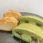 亀屋芳広 - 抹茶ぱふぱふ＆シュークリーム