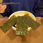 すき家 札幌駅前通北一条店 - 海苔トッピング