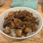 らーめん天神下 大喜 - ランチタイム肉ごはん
