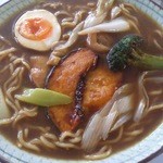 高田食堂 - カレーラーメン680円