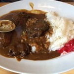 カフェ ボンボン - 月見からあげカレー(月見なし)