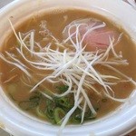 中村商店 - ラーメンEXPO2014「煮干し味噌鶏白湯」