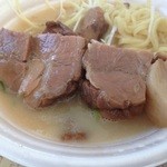 中村商店 - ラーメンEXPO2014「ジャンボチャーシュー串」