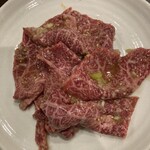 焼肉 燕 - ロースです