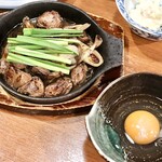 徳ちゃん - 鉄板すき焼き風 レバ煮ら