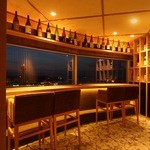 Shunsai Washoku Ginga - 美しい夜景を見ながら、美味しいお酒とお料理楽しめるカウンター席