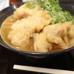 いぶきうどん - とり天かけ