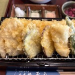 日本橋 玉ゐ ラクーア店 - あなご天ぷら定食　税込2,475円
