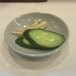 リッチなカレーの店 アサノ - お新香