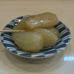 リッチなカレーの店 アサノ - らっきょう