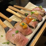 すき焼き しゃぶしゃぶ 肉寿司 食べ放題 和牛ざんまい - 