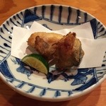 日本料理 たかむら - 河豚の唐揚げ（くちびる・かま）