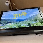 BISAUNI あじあん - 店内に新たにテレビが設置され、マサラダンスが流れてます!!