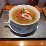 麺家 たけ田 - 霜降和牛といくらの塩らーめん