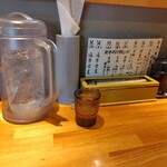 麺家 たけ田 - 卓上