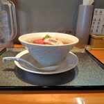 麺家 たけ田 - 霜降和牛といくらの塩らーめん