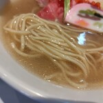 麺家 たけ田 - 麺の感じ