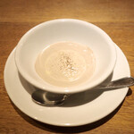 スガハラ - キノコのポタージュ ゴルゴンゾーラ