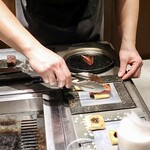 北海道焼肉 北うし - 北海道和牛フィレステーキサンド