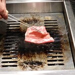 北海道焼肉 北うし - 北海道和牛サーロイン 焼きしゃぶ