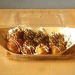 たこ焼き あほや - 料理写真:たこ焼(しょうゆ+マヨ+一味) 8個