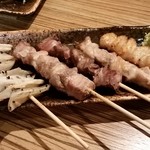 鶏っきー - 串焼き全種注文！