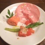 Torattoria Morita - ゼソサイ モルダデッラ パプリカのムースー ブロッコリーアンチョビ