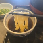 本格手打うどん おか泉 - つけ出汁麺リフト✨