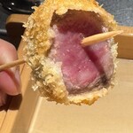 串揚げはやし - 鹿児島県産サーロイン