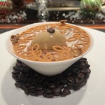 ラトリエ ドゥ ジョエル・ロブション - カフェアラビカ　軽やかなマンジャリショコラムース　カフェグラスを添えて。