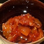 串揚げはやし - たらチャンジャ