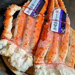 鮮魚専門店 山助 - 料理写真:タラバ蟹〜