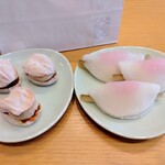 大岡屋製菓舗 - 市田柿きんとん　と　花びら餅