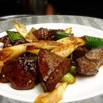 みょうが屋 - レバニラ炒め